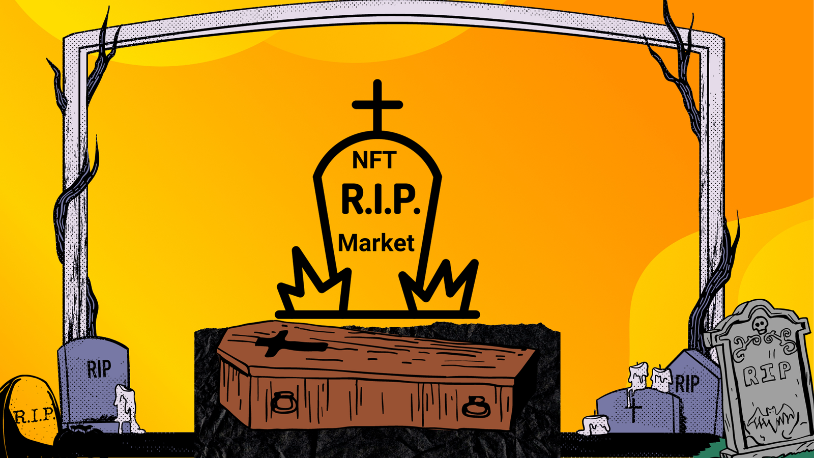 NFT Market Is Officially Dead? 95% Of The Nonfungible Tokens Are N…