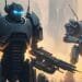 Maria Korolov robots with machine guns in futuristic city c004cedb 370e 485a 9655 cf0228cf39a8 Midjourney 700x350