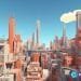 crypto news metaverse modern city top side view low poly style v5.2 1