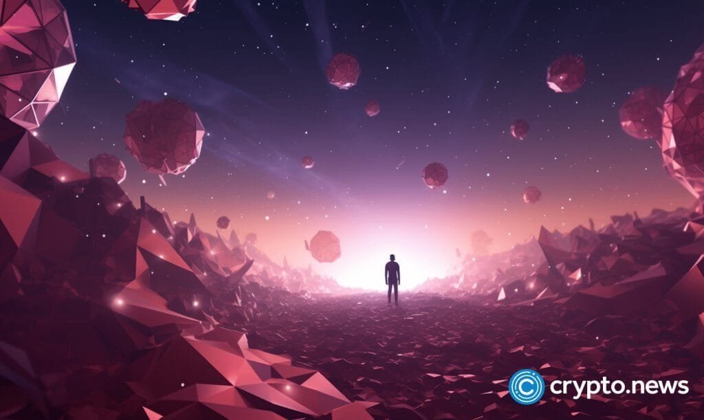 crypto news metaverse space low poly style v5.2 1