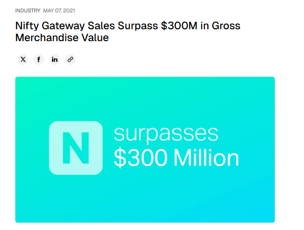 Gemini Shuts Down Nifty Gateway NFT Marketplace – Here’s What’s Next for Holders